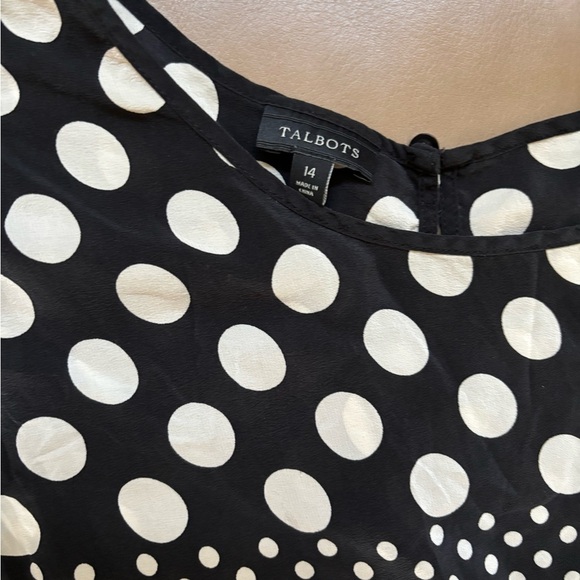 Black and White Polka Dot shirt - Picture 2 of 4